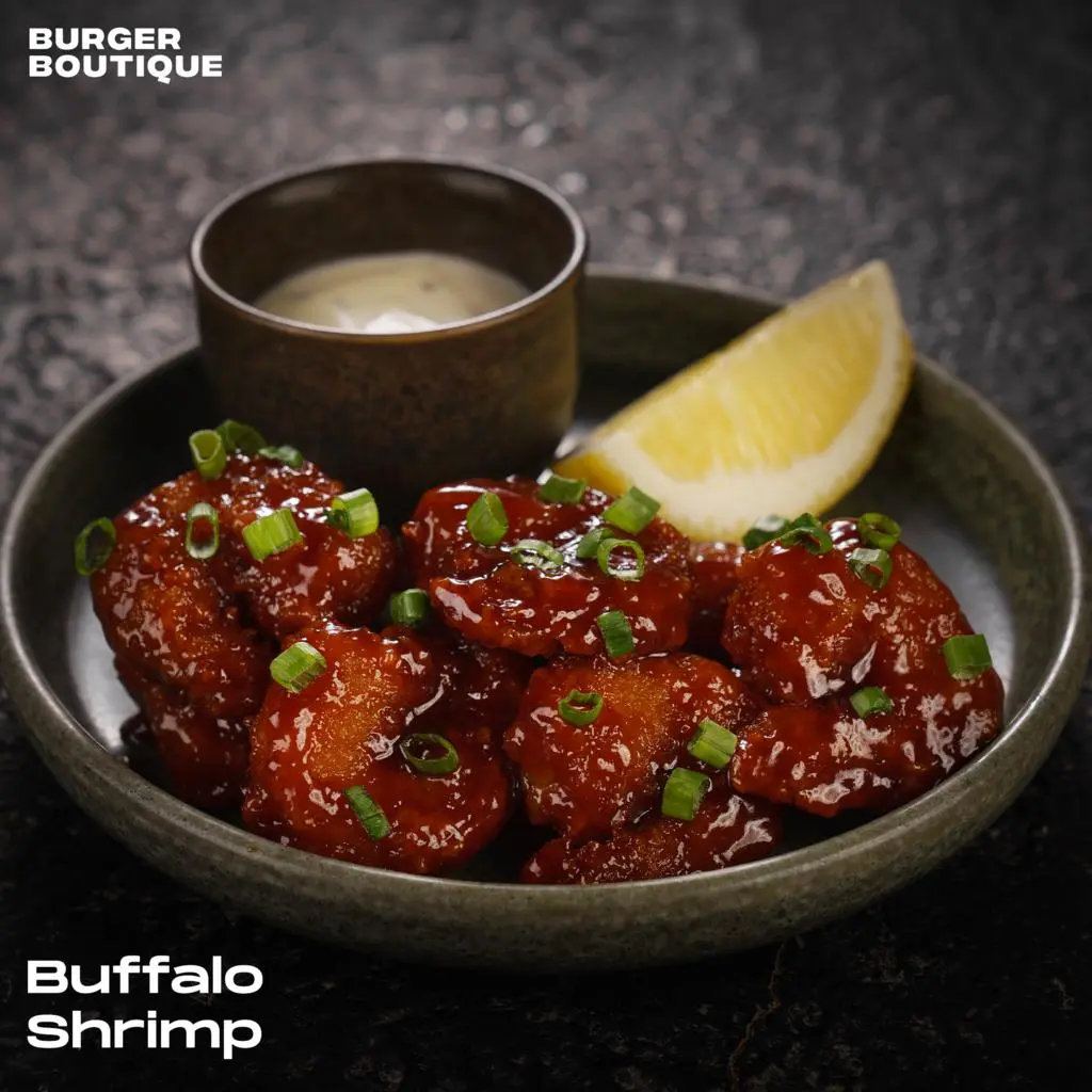 Sticky Maple Buffalo Shrimps